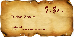 Tudor Zsolt névjegykártya